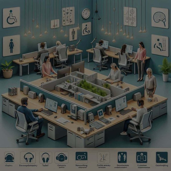 Comment concevoir un espace de travail inclusif pour les employés atteints de troubles neurodéveloppementaux ?