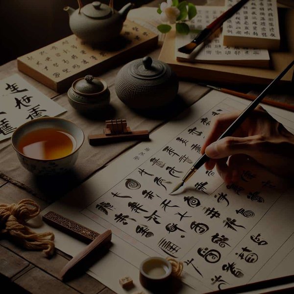 Quels exercices pratiques pour apprendre la calligraphie chinoise ?